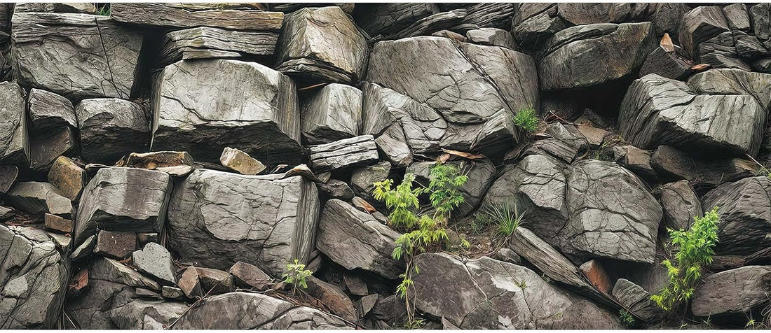 72X24IN Stone Aquarium Background, Rock Fish Tank Background