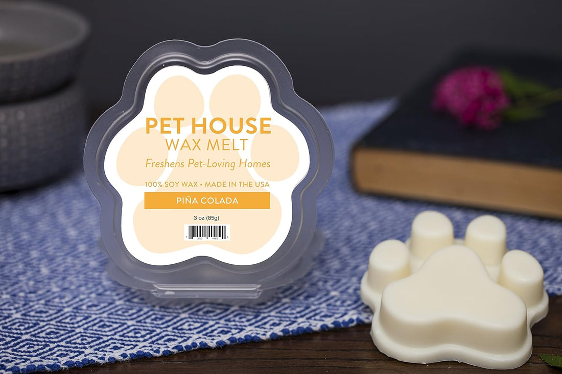 Pina Colada Spring and Summer Wax Melts Plant-Based Wax, Pet House