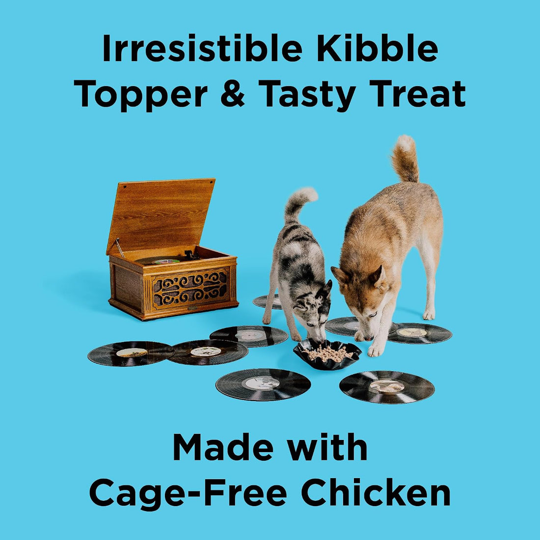 BIXBI Liberty Freeze Dried Dog Food Topper + Dog Treat, Chicken Recipe