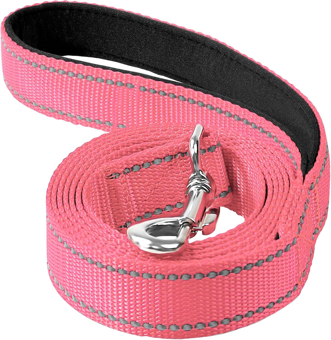 6FT Reflective Dog Leash, Padded Handle for Small Medium Dogs