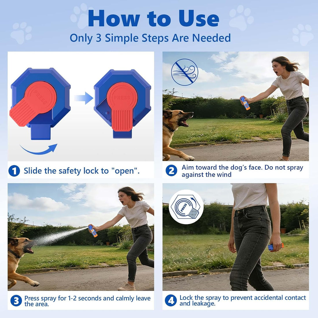 Genolix Citronella Dog Deterrent Spray, Animal Deterrent Spray