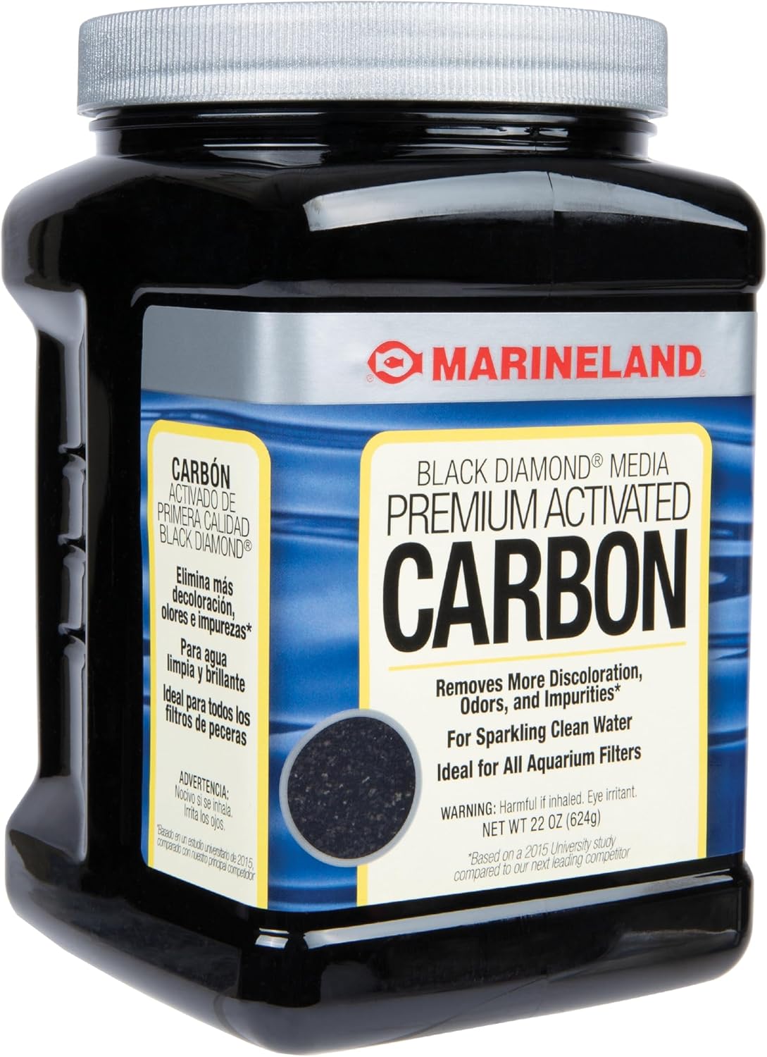 Marineland Black Diamond Carbon Filter Media for Aquariums, 22 oz