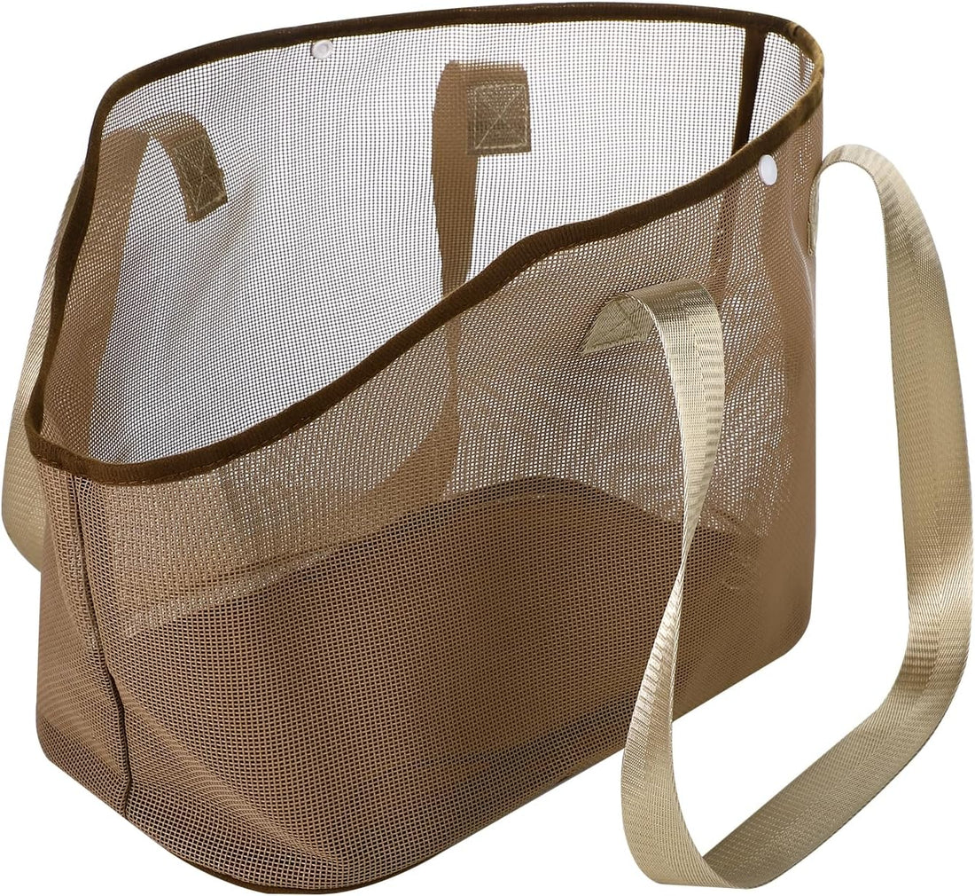 Mesh Dog Tote Carrier Breathable Pet Purse Bag Cat Sling Handbag