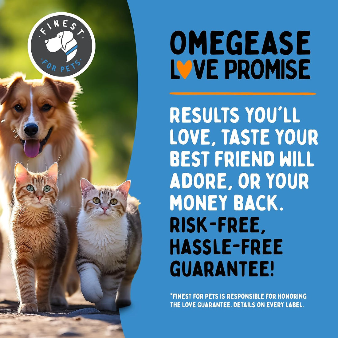 100% Pure Fish Oil for Dogs & Cats 32oz. Loaded with EPA & DHA