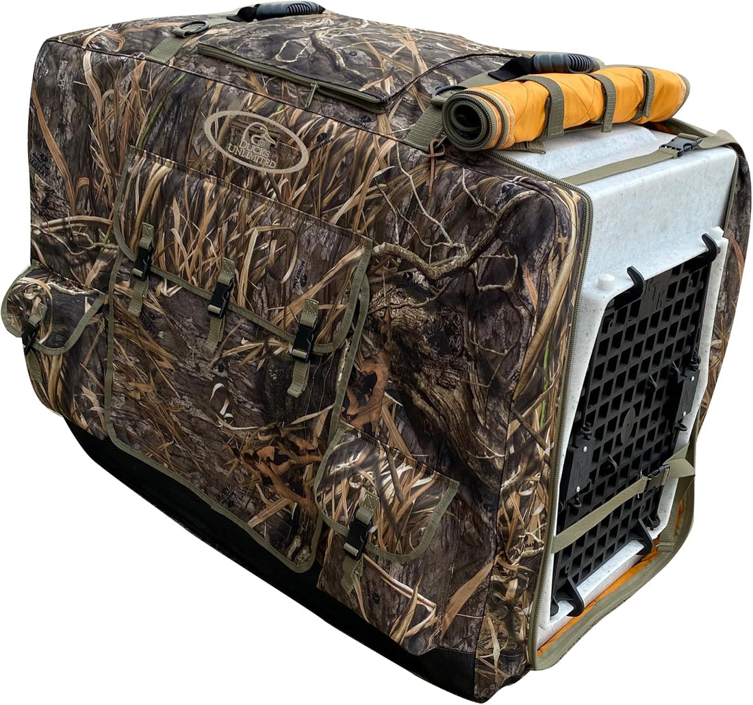 Ducks Unlimited Mud River Insulated Kennel Cover, Habitat
