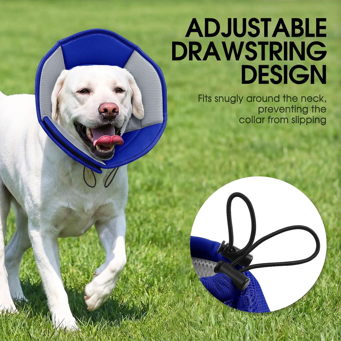 Dog Cones for Large Dogs Soft Dog Cone to Stop Licking
