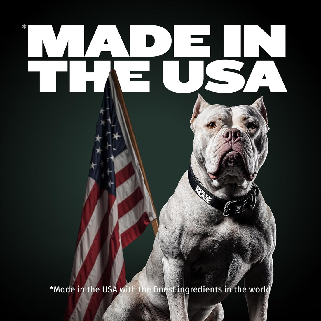 Bully Max 2-in-1 Muscle Builder Chewable Tablets for Puppies & Adult