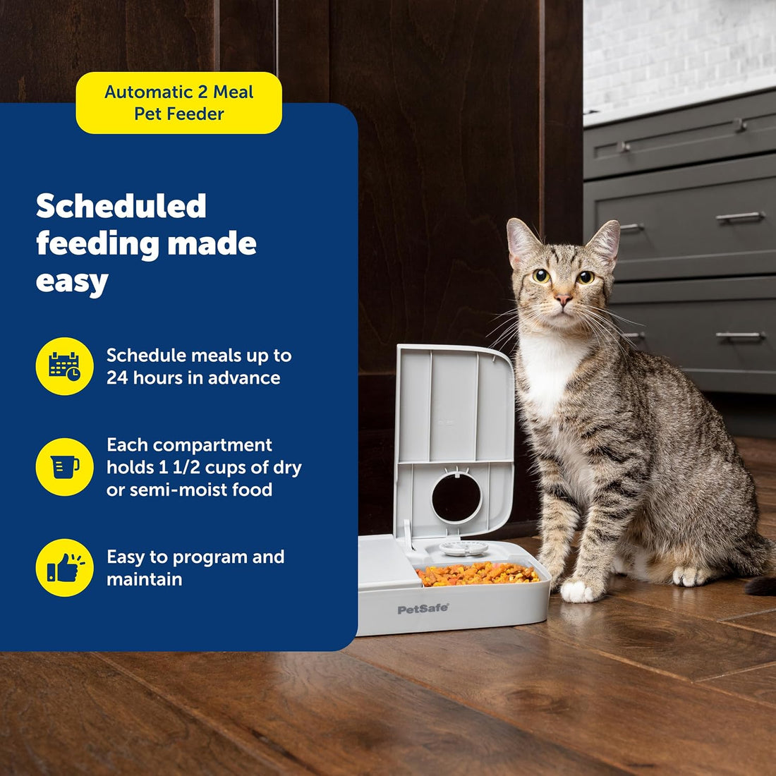 PetSafe Analog 2 Meal Programmable Pet Feeder