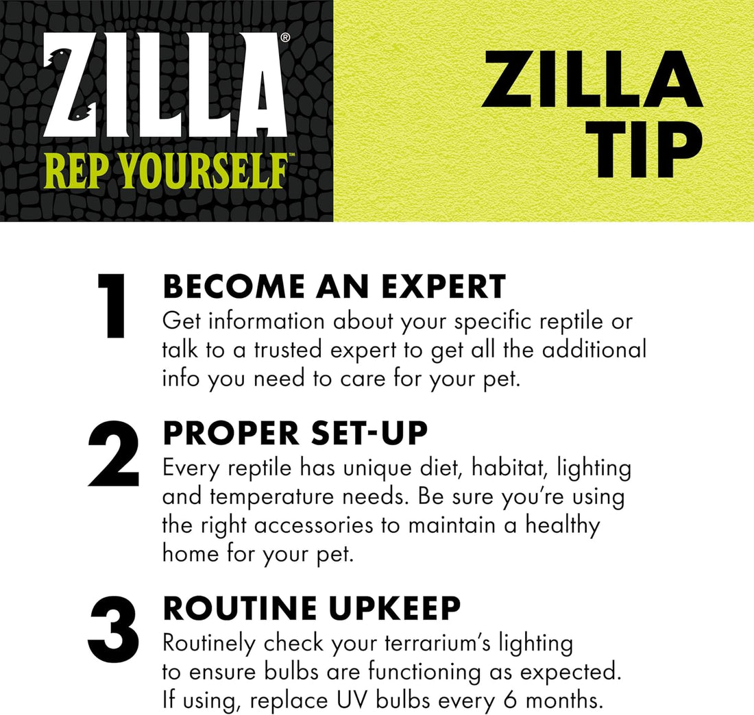 Zilla Premium Reflector Dome Reptile Heat Lamp Fixture, 8.5 Inches