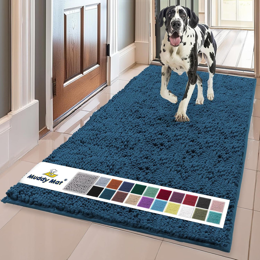 Muddy Mat® Super Absorbent Chenille Door Mat