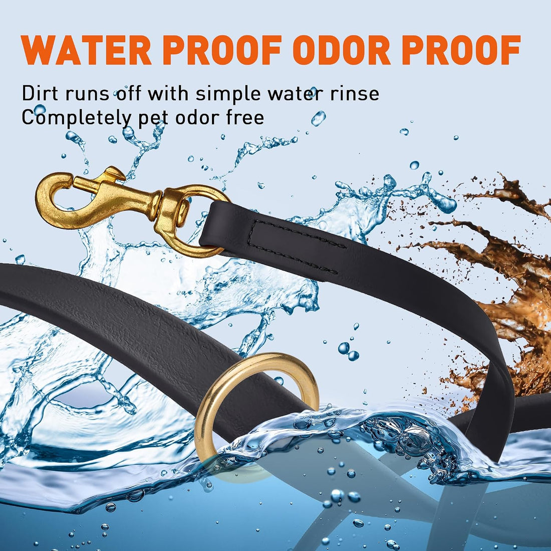 Viper Biothane K9 Working Dog Leash Waterproof Lead for Tracking