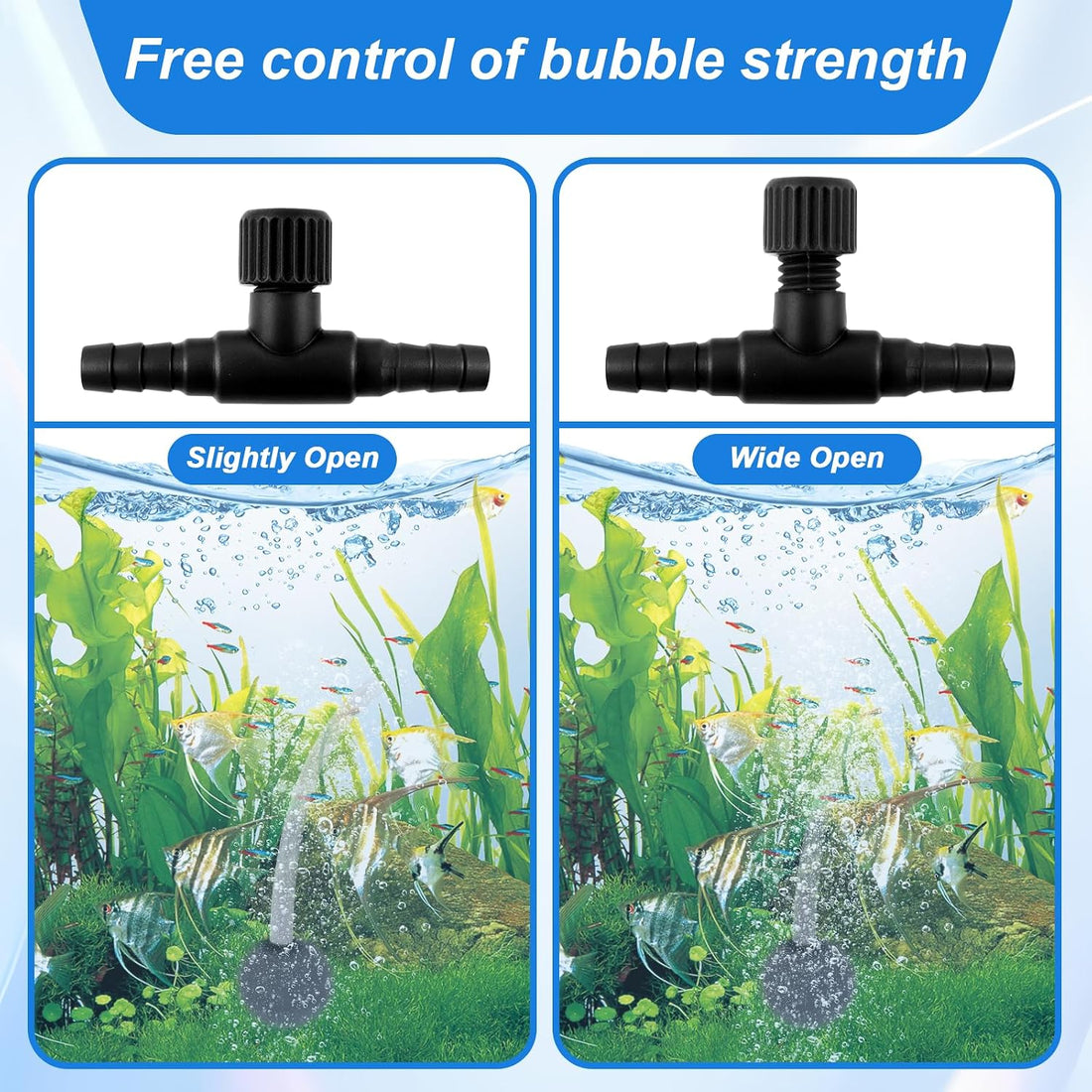 Psyqtsuary Aquarium Air Valve