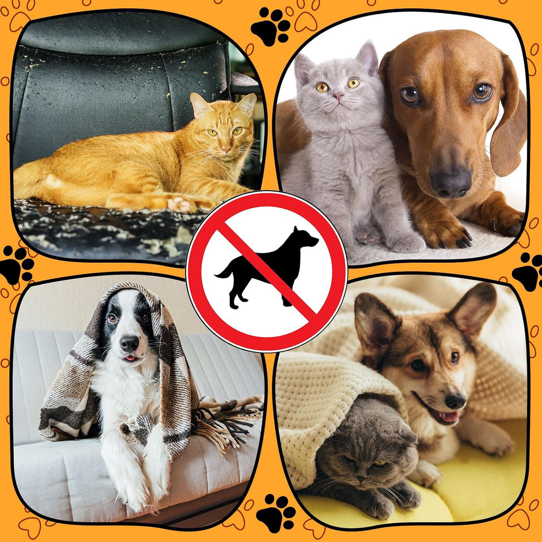 Kigley 1 Pcs Pet Deterrent Mat to Keep Dogs Off Couch