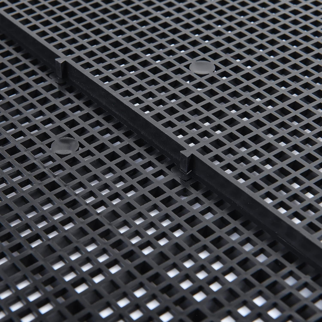 ALEGI Aquarium Grid Isolate Board Divider Fish Tank Bottom Black