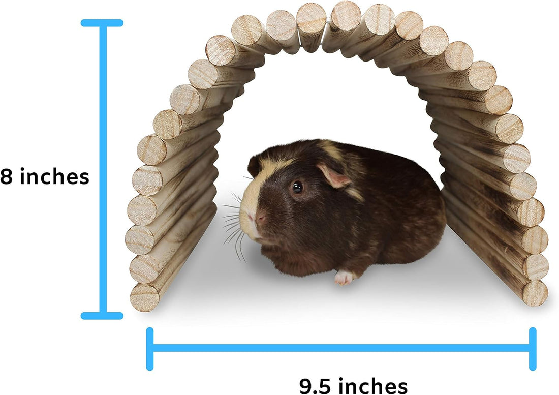 Flexible Wood Hideout - Extra Large - House, Tunnel, Ramp, Bridge