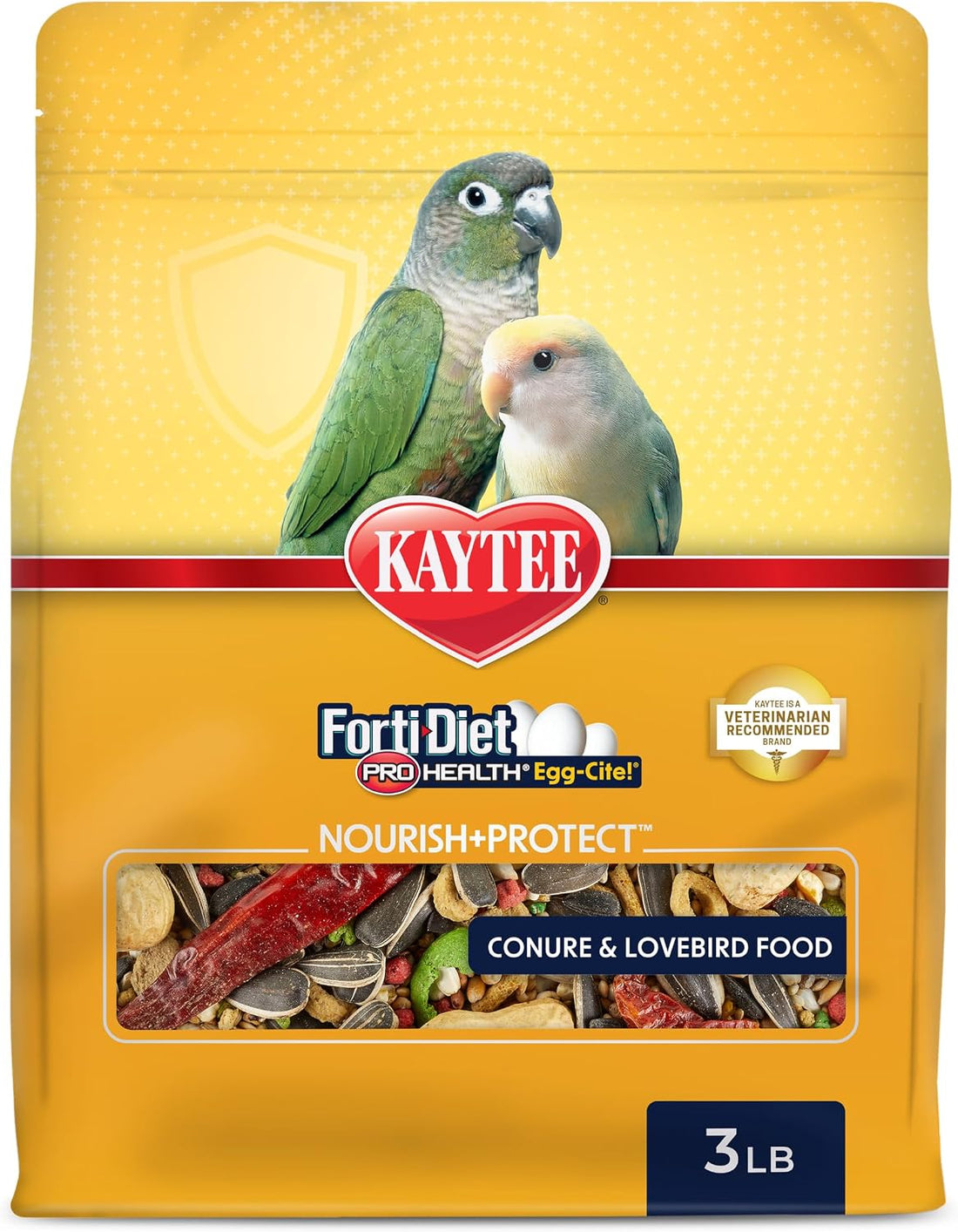 Kaytee Forti-Diet Pro Health Conure & Lovebird Food