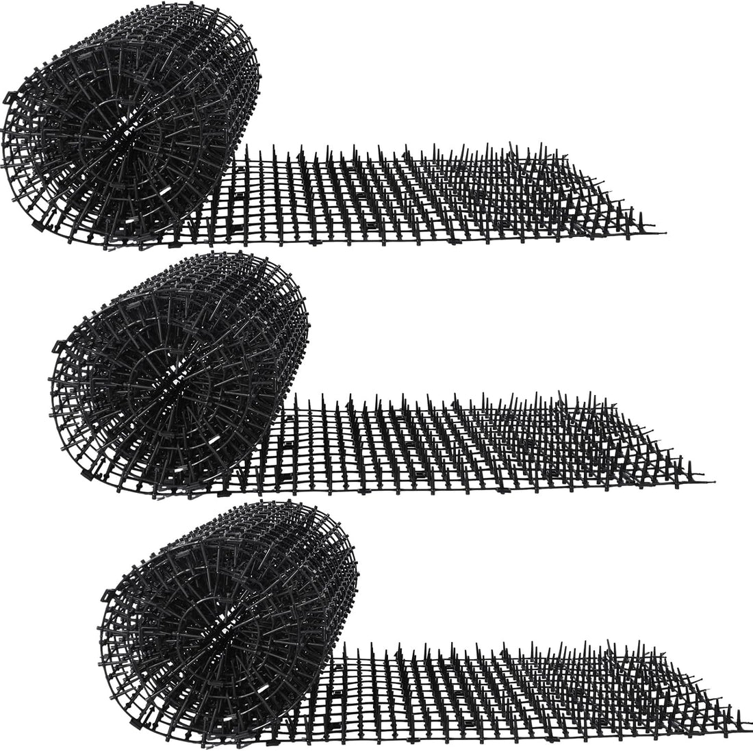 Abbylike 3 Pack 6.5 ft Cat Repellent Mat with Soft Spikes