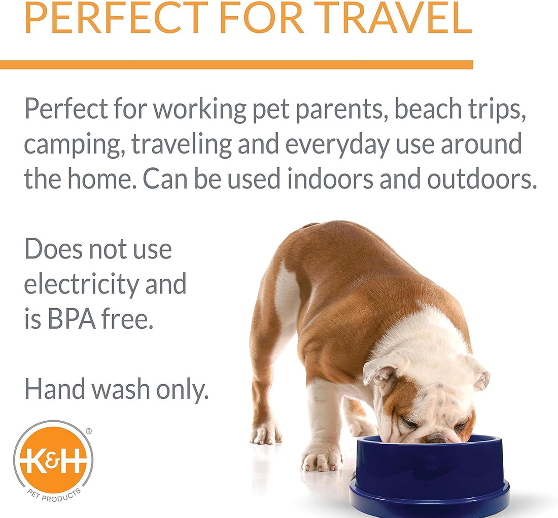 K&H Pet Products Coolin' Dog Water Bowl