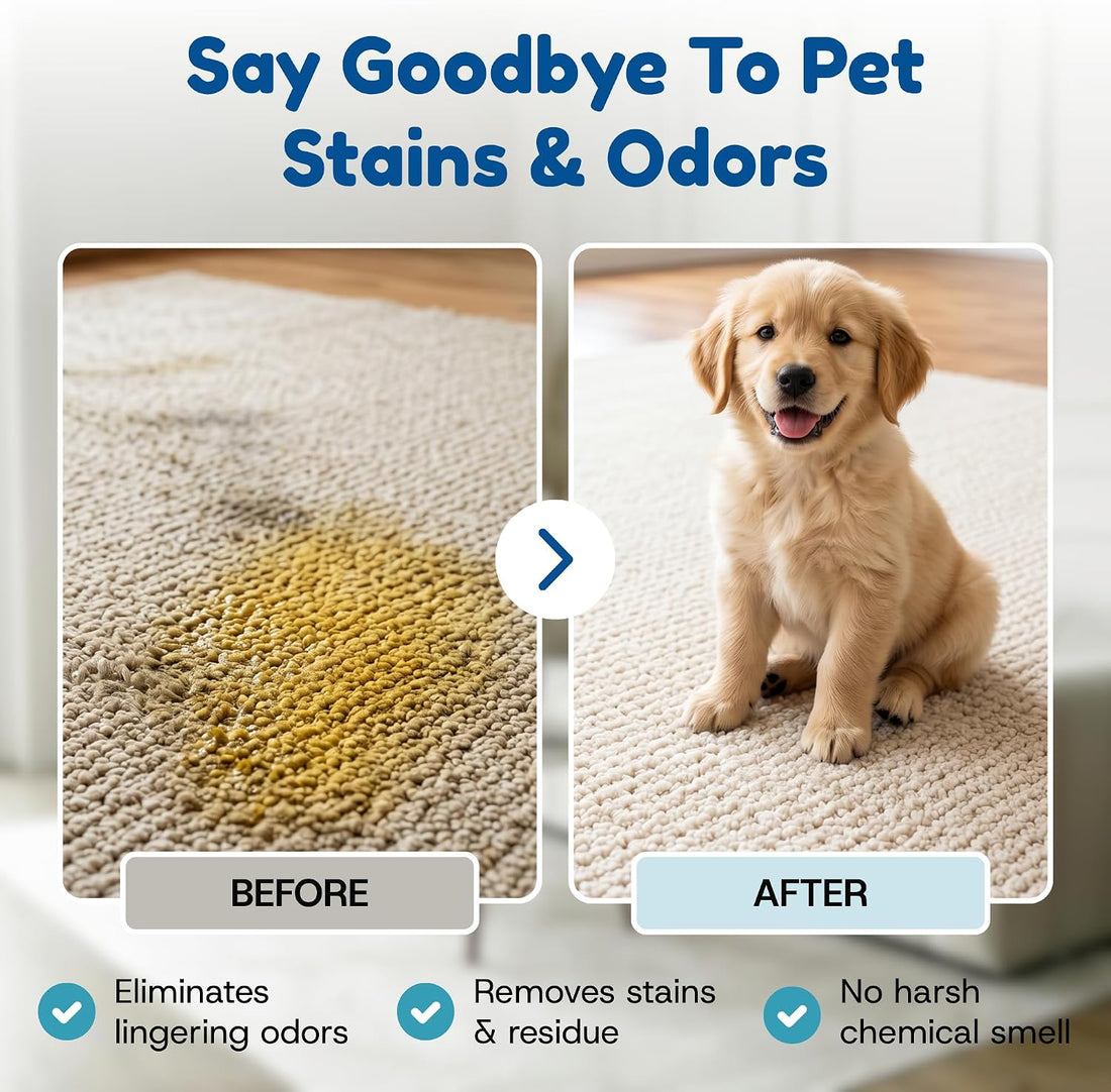 Bioclean Pet Carpet Cleaner & Deodorizer – Eliminates Pet Urine Smell