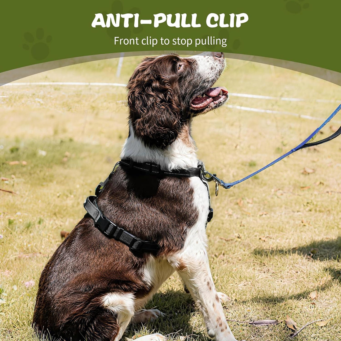 Dog Harness,Adjustable No Pull Dog Harness,Y-Shaped Design