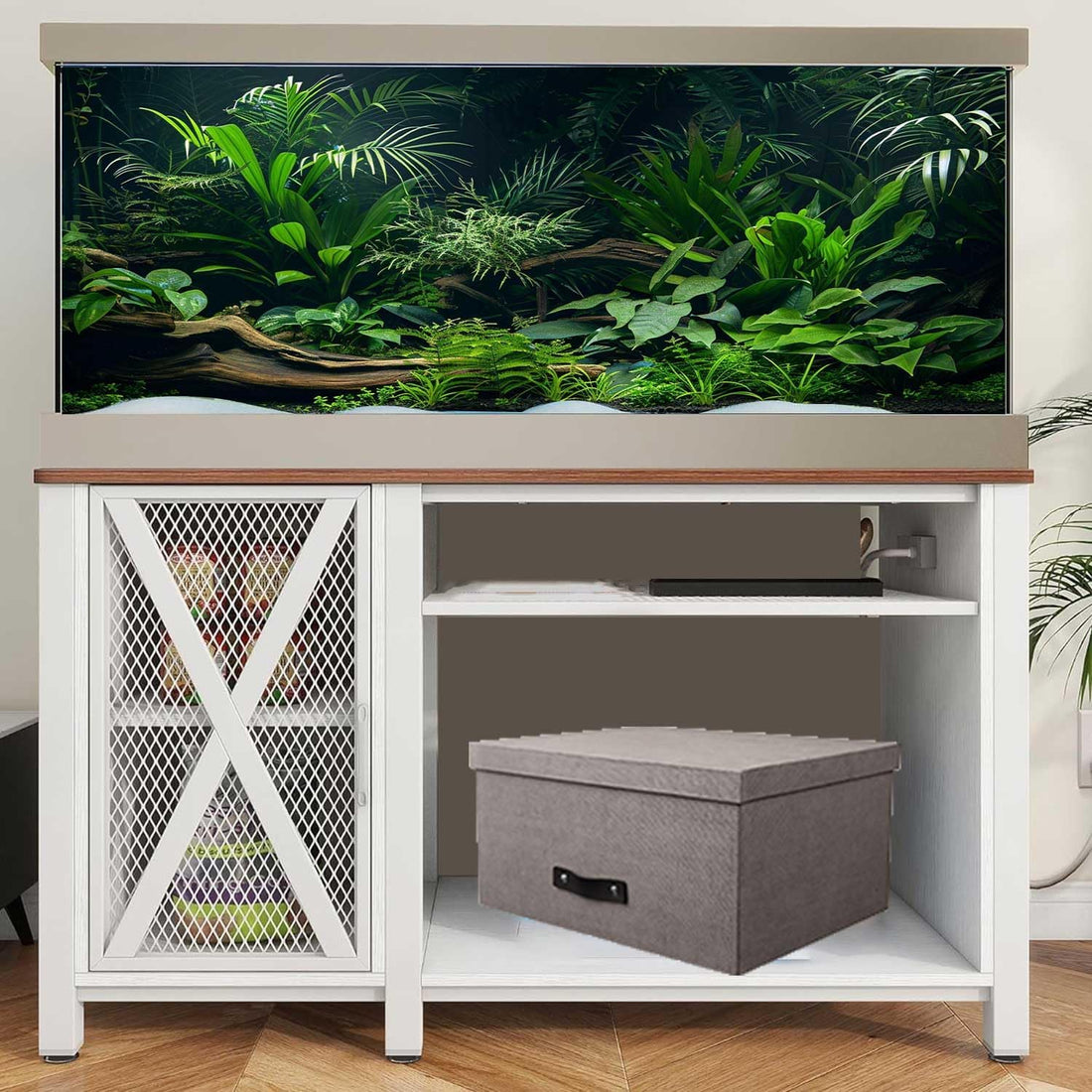 Aquarium Background, Aquatic Plant River Bed & Lake Tropical Undersea