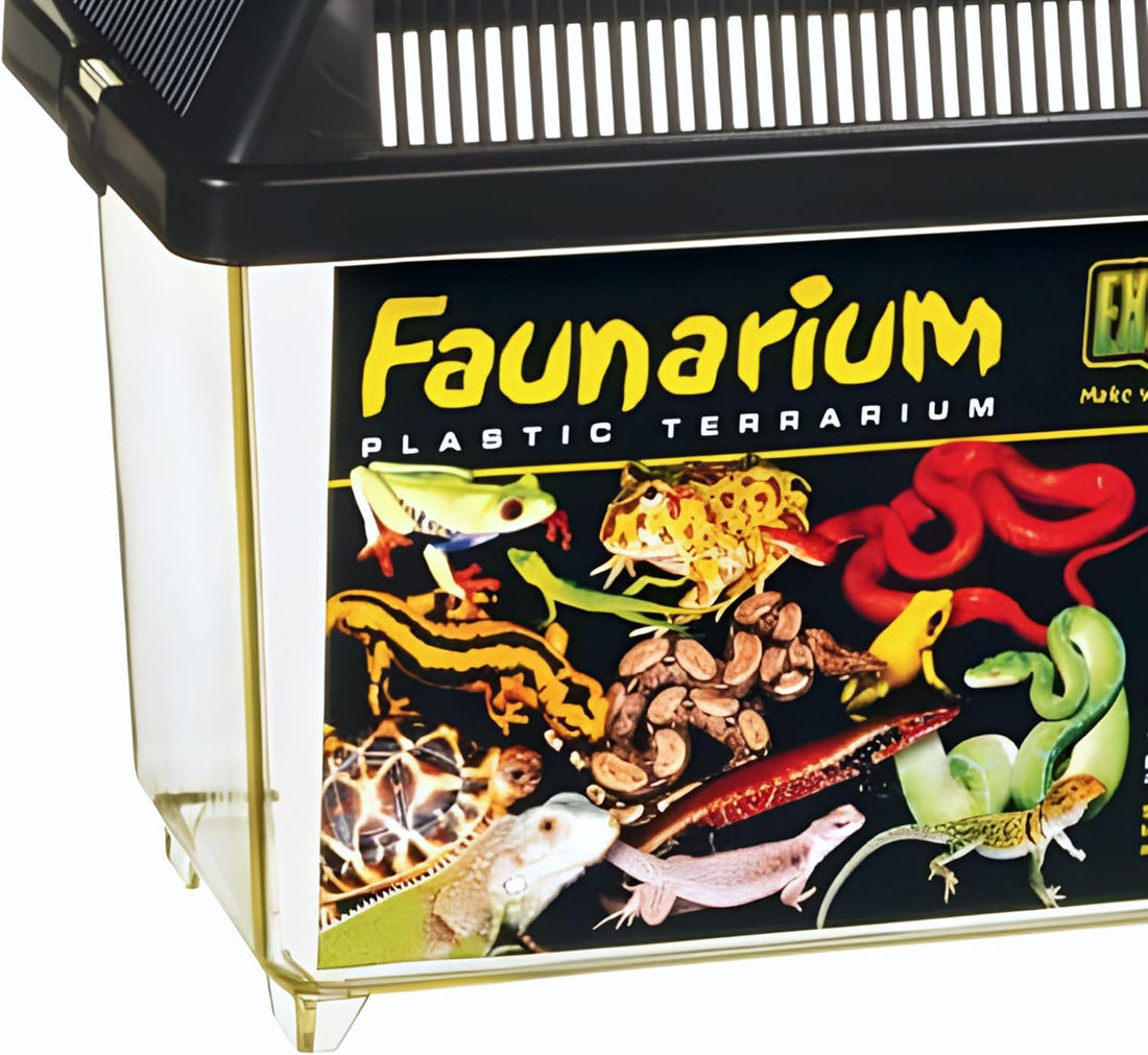 Exo Terra Faunarium Small Plastic Reptile Terrarium & Transport