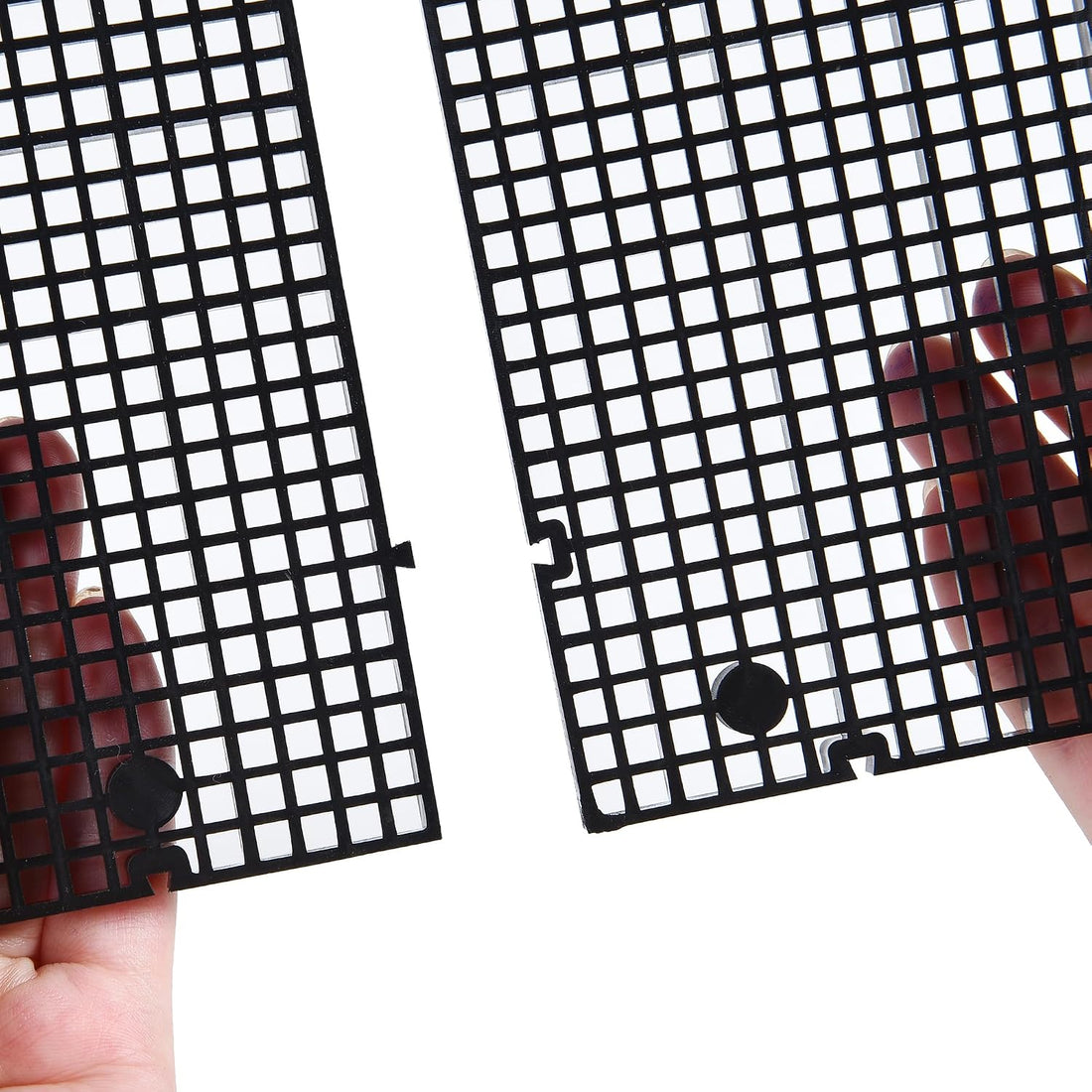 ALEGI Aquarium Grid Isolate Board Divider Fish Tank Bottom Black