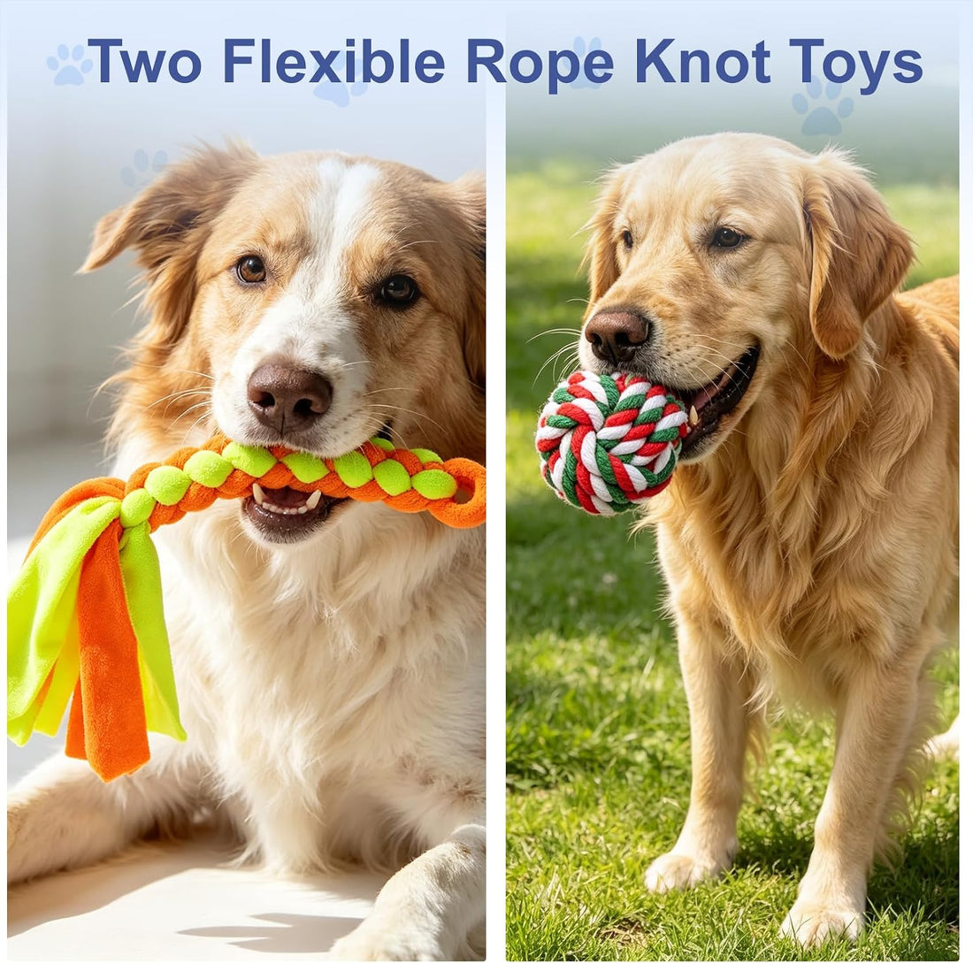 Flirt Pole for Dogs Interactive Dog Toys for Large Medium Small Dogs