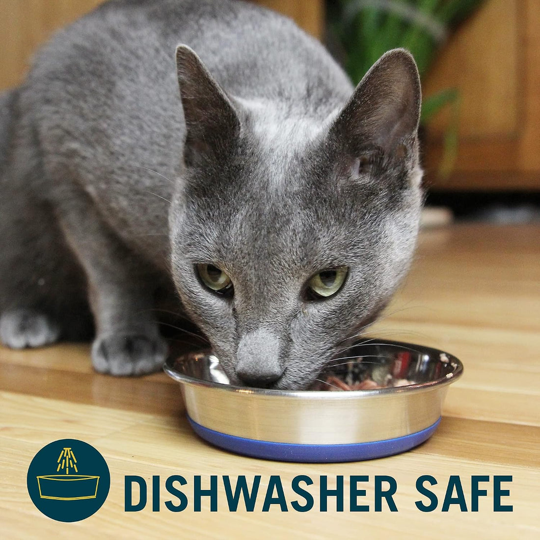 Our Pets DuraPet Stainless Steel Non-Slip Easy to Clean