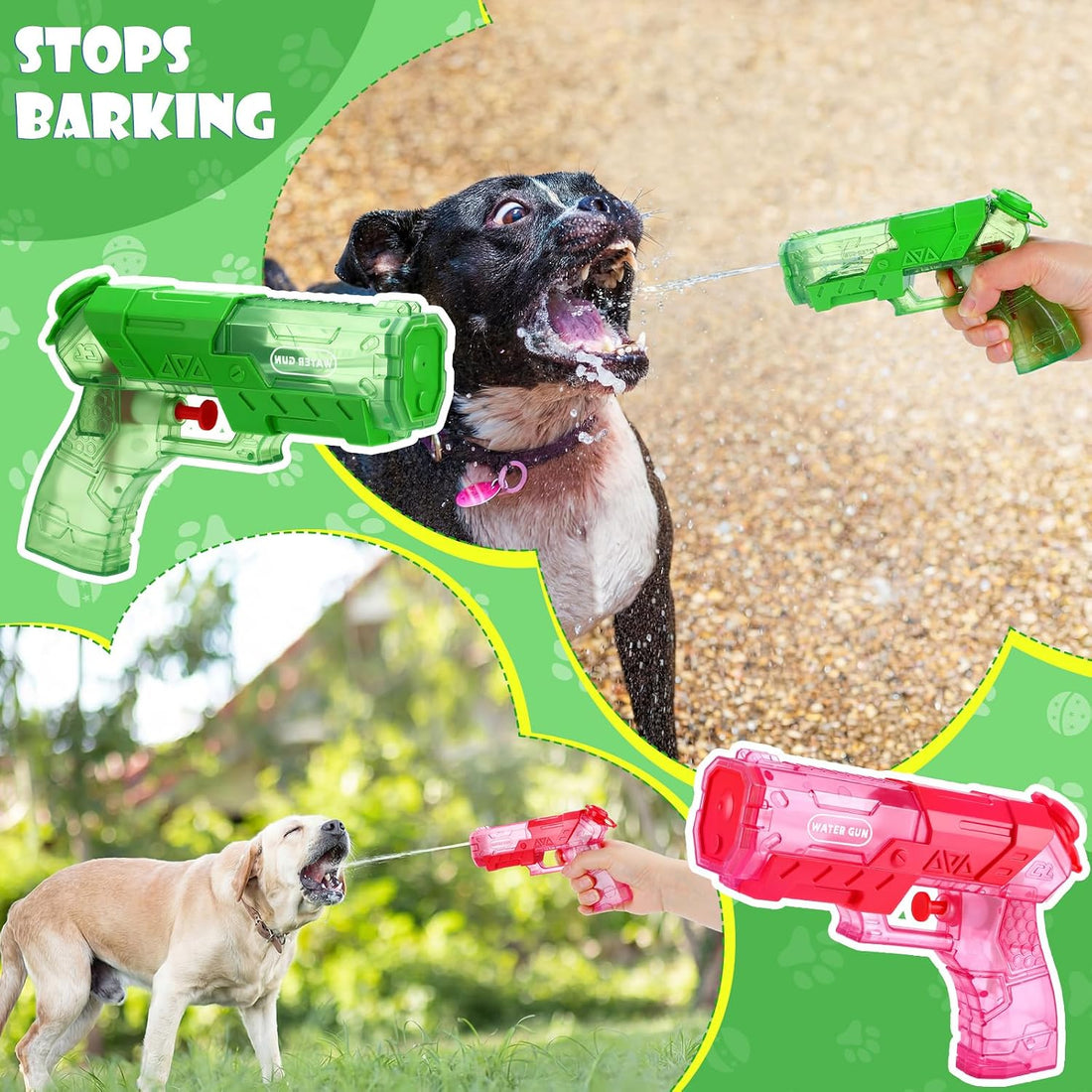 Geelin 2 Pack Squirt Spray for Cats Dogs Training