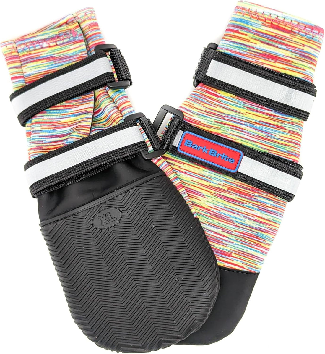 All Weather Neoprene Paw Protector Dog Boots with Reflective Straps