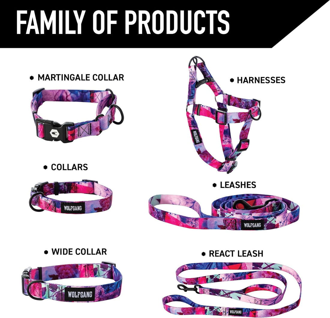 Wolfgang Venture Dog Harness Daydream Print Large