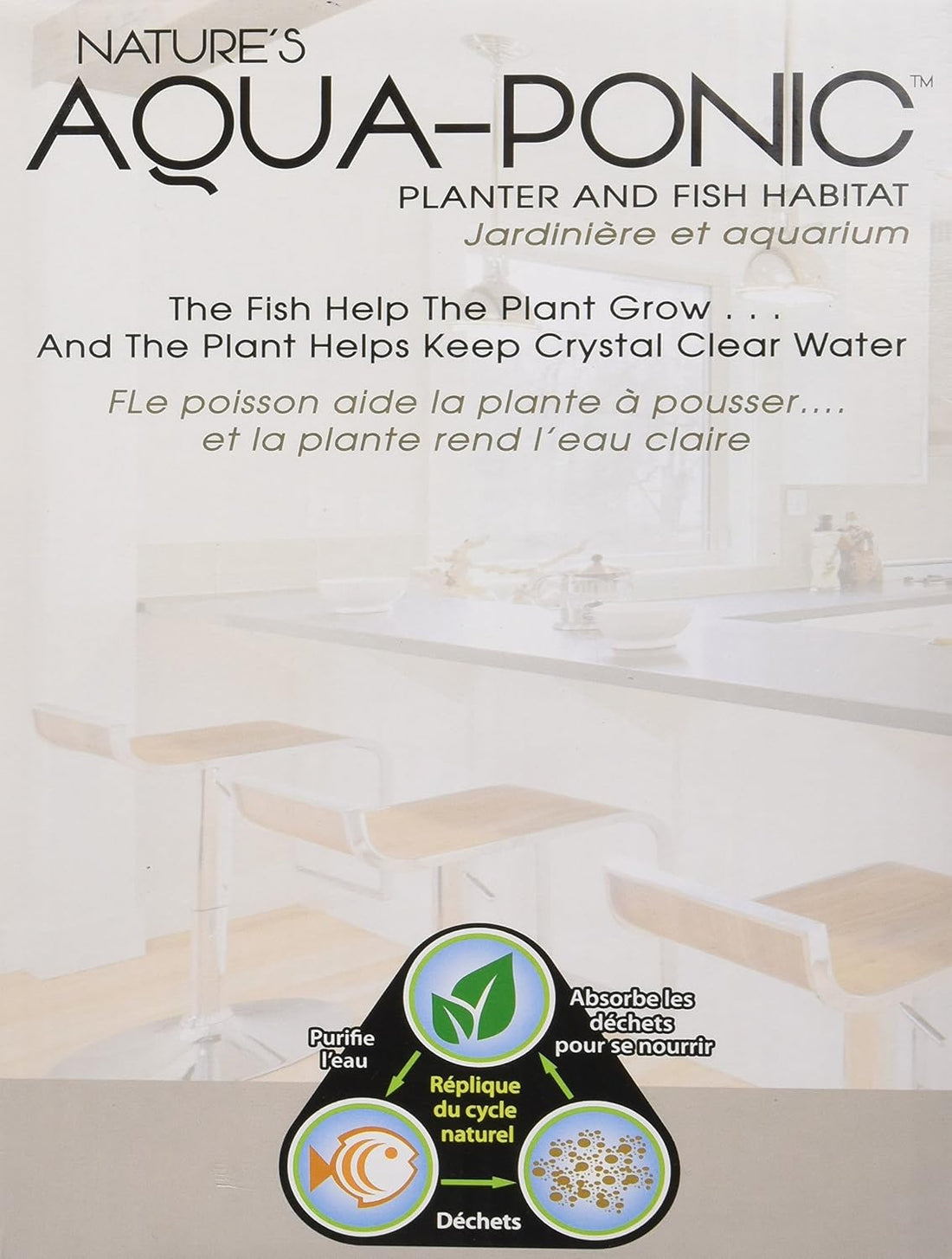 Penn-Plax Aquaponic Planter and Aquarium for Betta Fish Tank Promotes