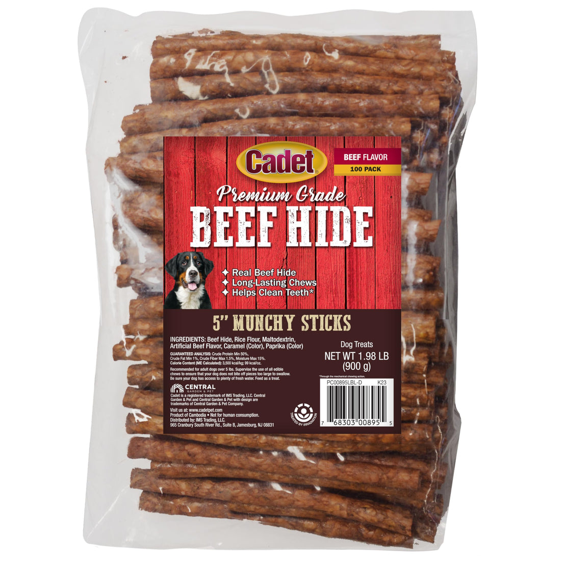 Cadet Premium Grade Beef Hide for Dogs