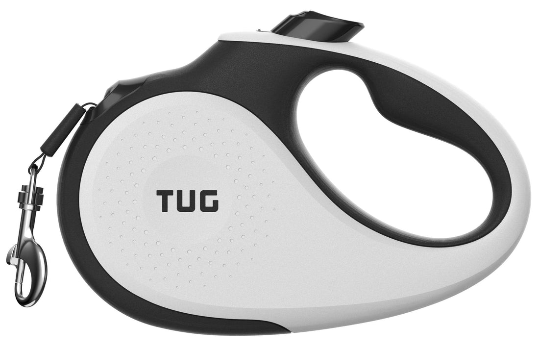 TUG 360° Tangle-Free Retractable Dog Leash | 16 ft Strong Nylon Tape