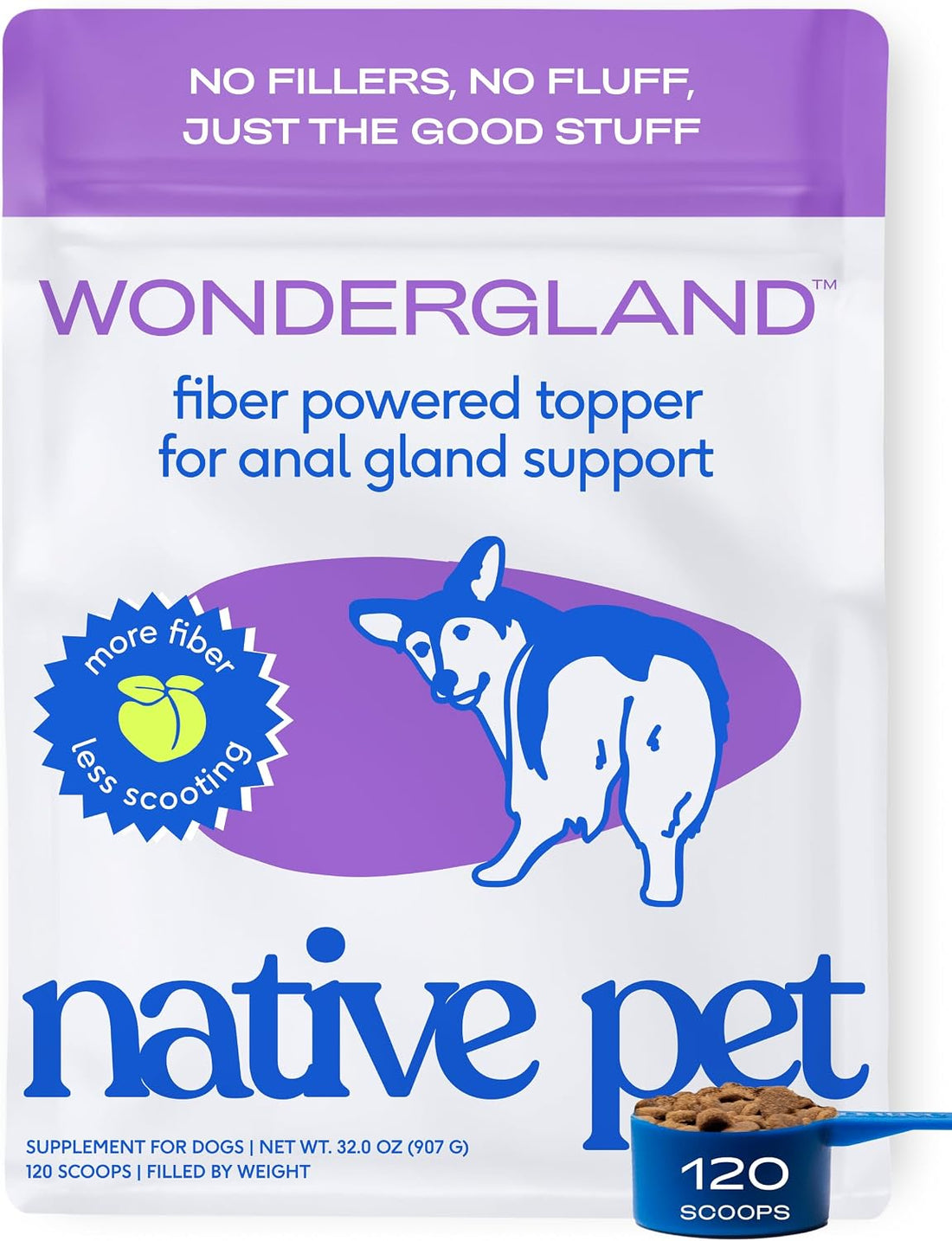 Native Pet Omega 3 Fish Oil for Dogs 8Oz & Probiotics for Dogs 8.2Oz