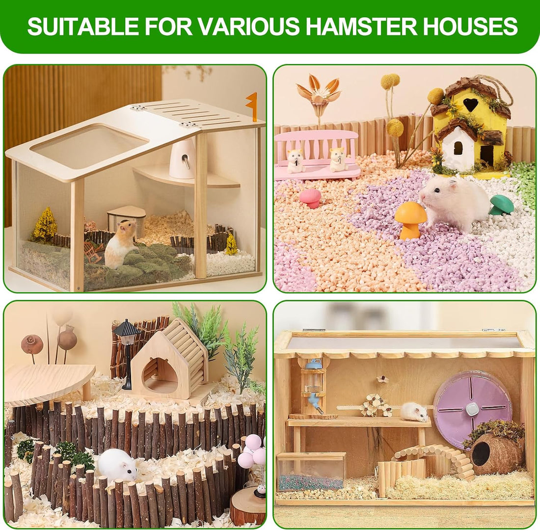 Hamster Cage Sprays Flower Foraging Holder