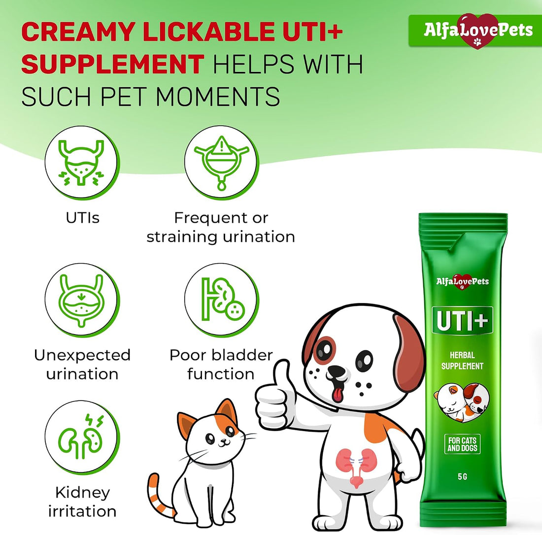 Cat UTI Treatment for Frequent Urination, Bladder & Kidney Irritation