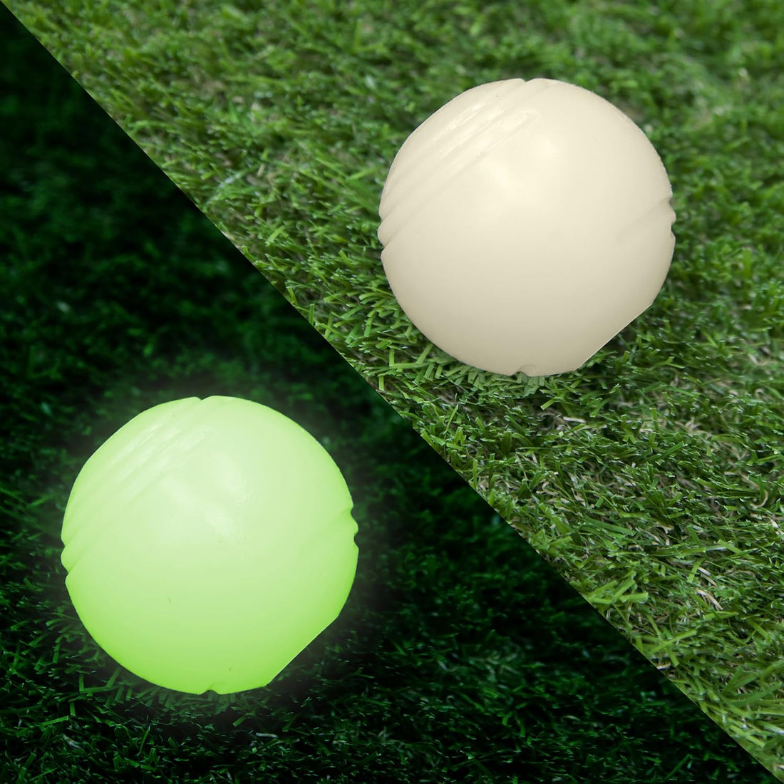 Chew King by Mammoth Set of 2 Glowing Fetch Ball
