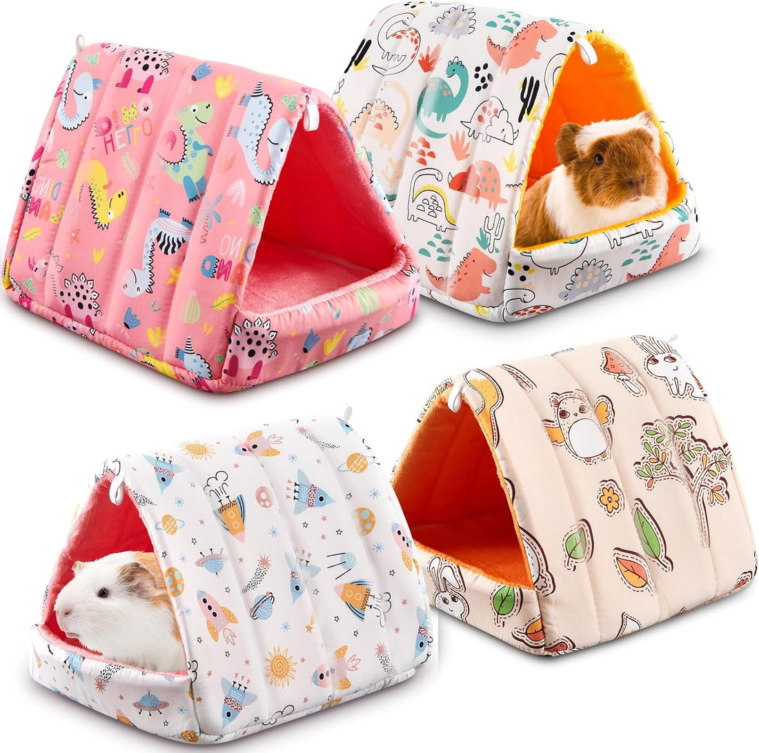 Cinnvoice Guinea Pig Hideout Bed Washable House Cage