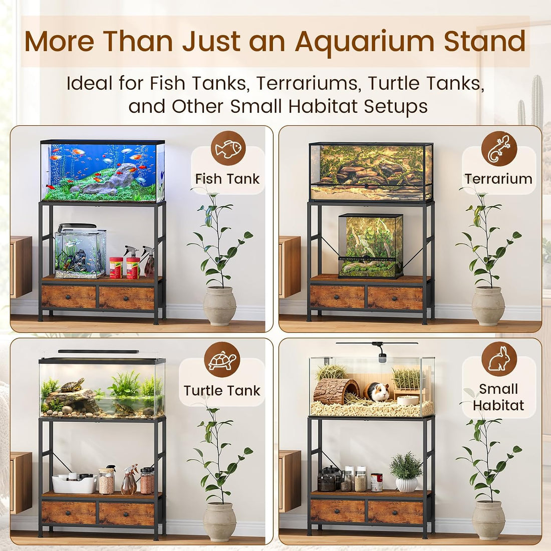 Snughome 29 Gallon Fish Tank Stand