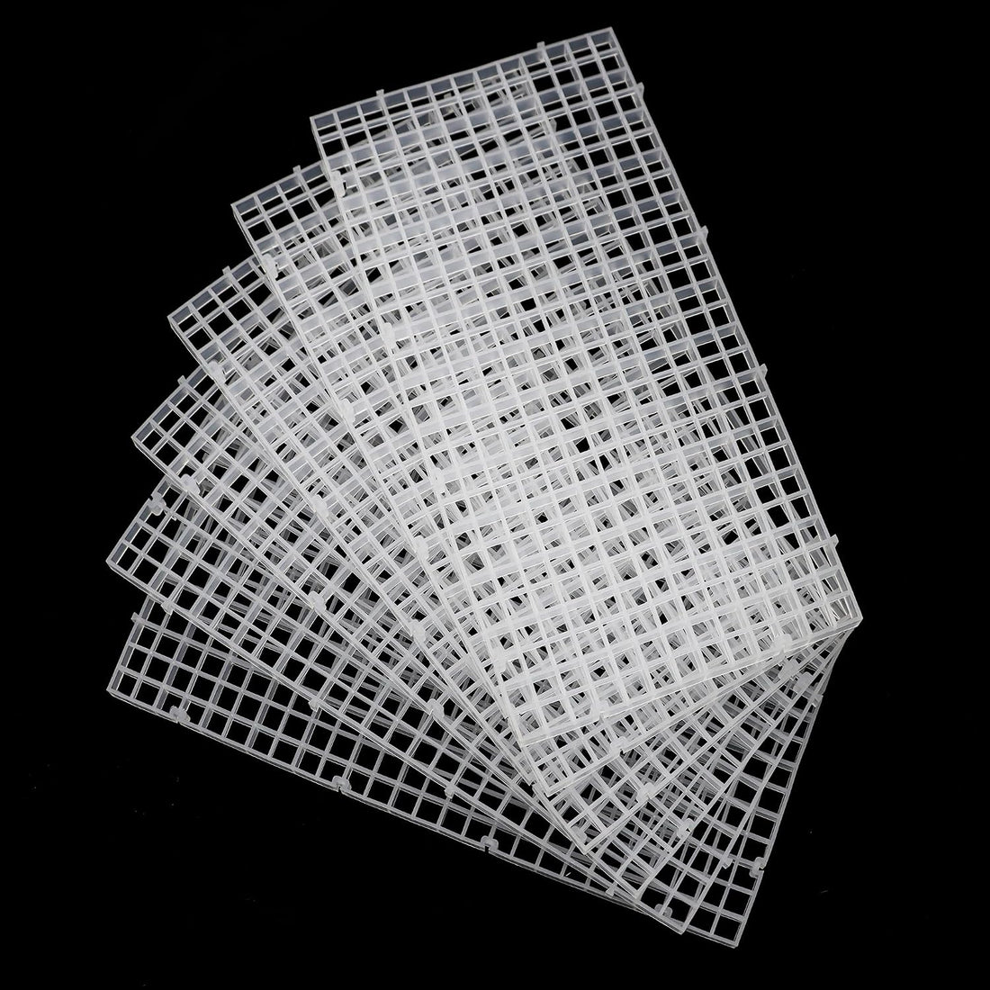ALEGI Aquarium Fish Tank Divider Plastic Egg Crate Filter Bottom Tray