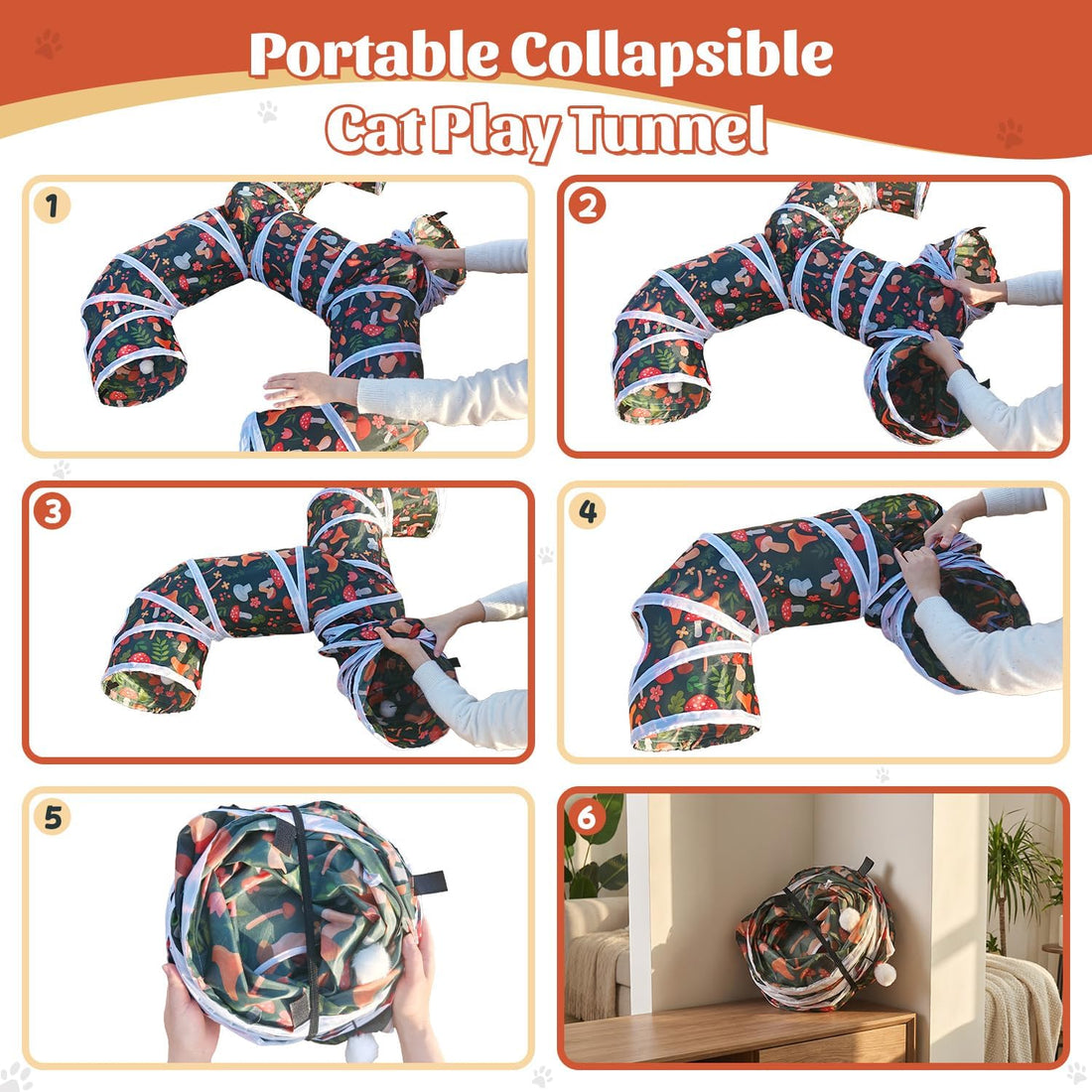 Cat Tunnel for Indoor Entertainment