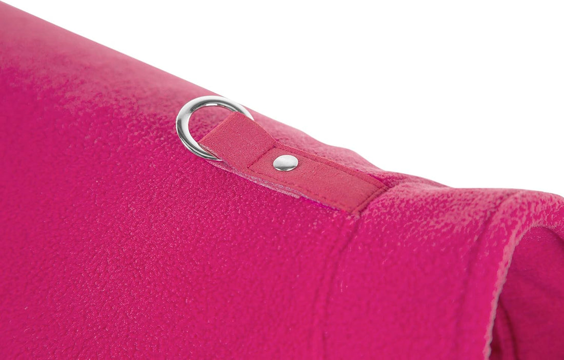 Gooby Fleece Vest Dog Sweater, Pink, Medium
