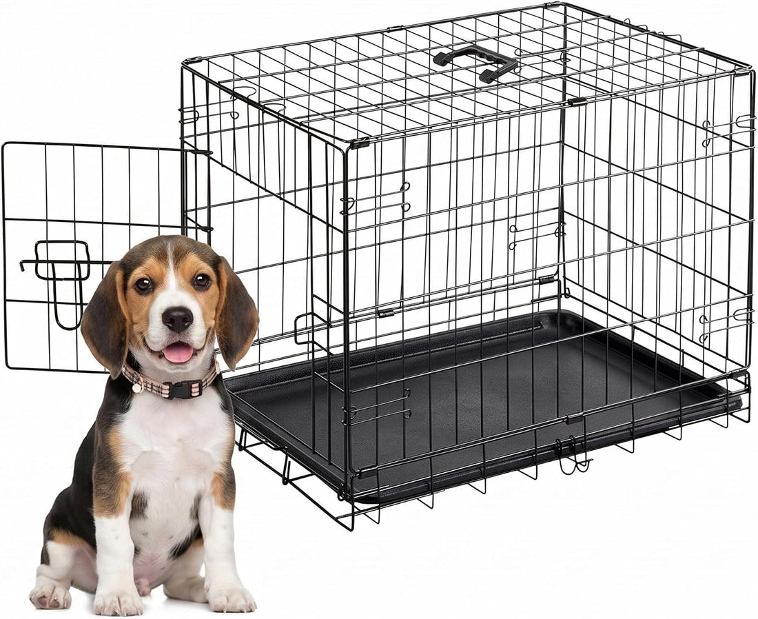Portable Single Door Dog Crate