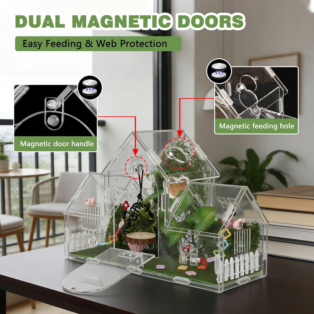 20-Piece Jumping Spider Enclosure Kit