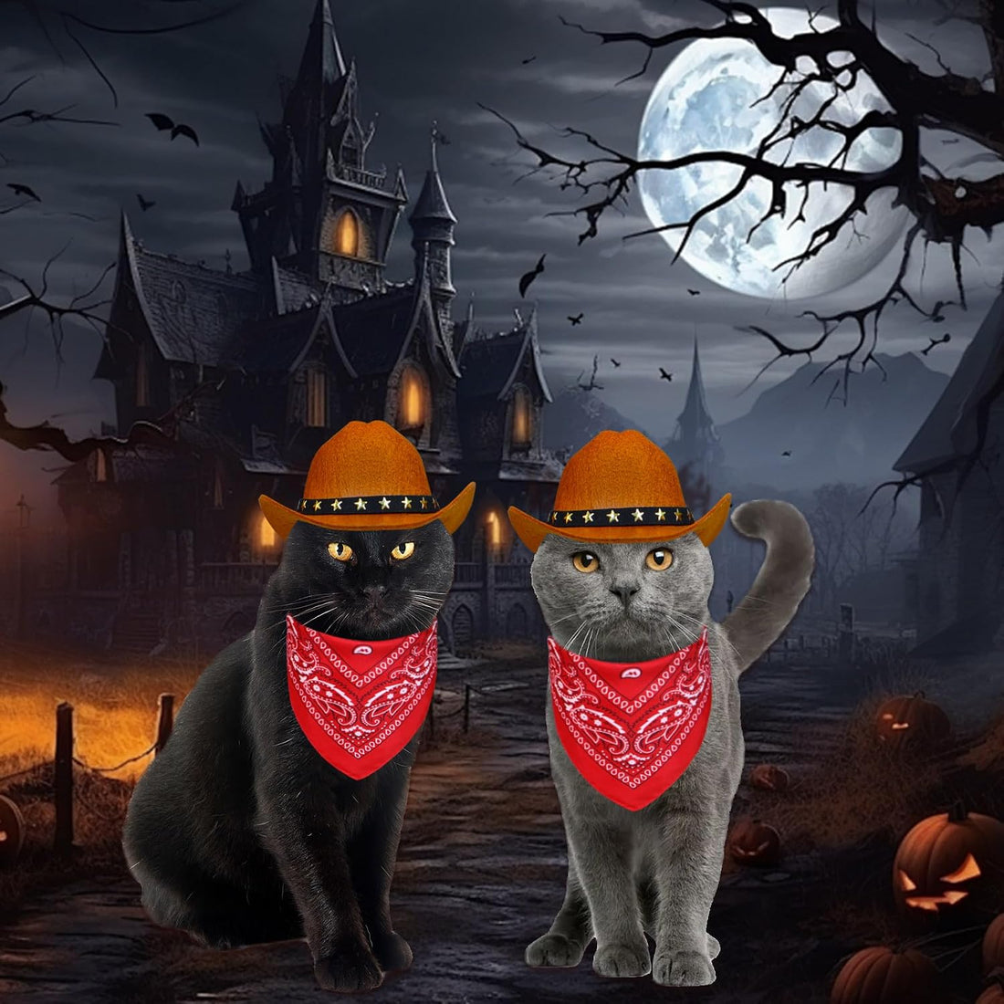 Pet Cowboy Costume, Cat Dog Halloween Costumes Halloween Pet Cat Dog