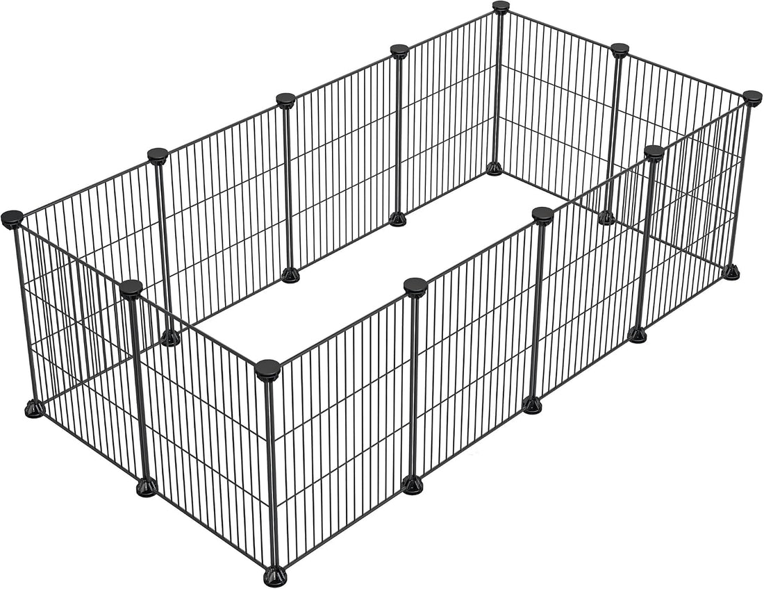 LURIVA DIY Small Animal Playpen, Pet Playpen, Guinea Pig Cages