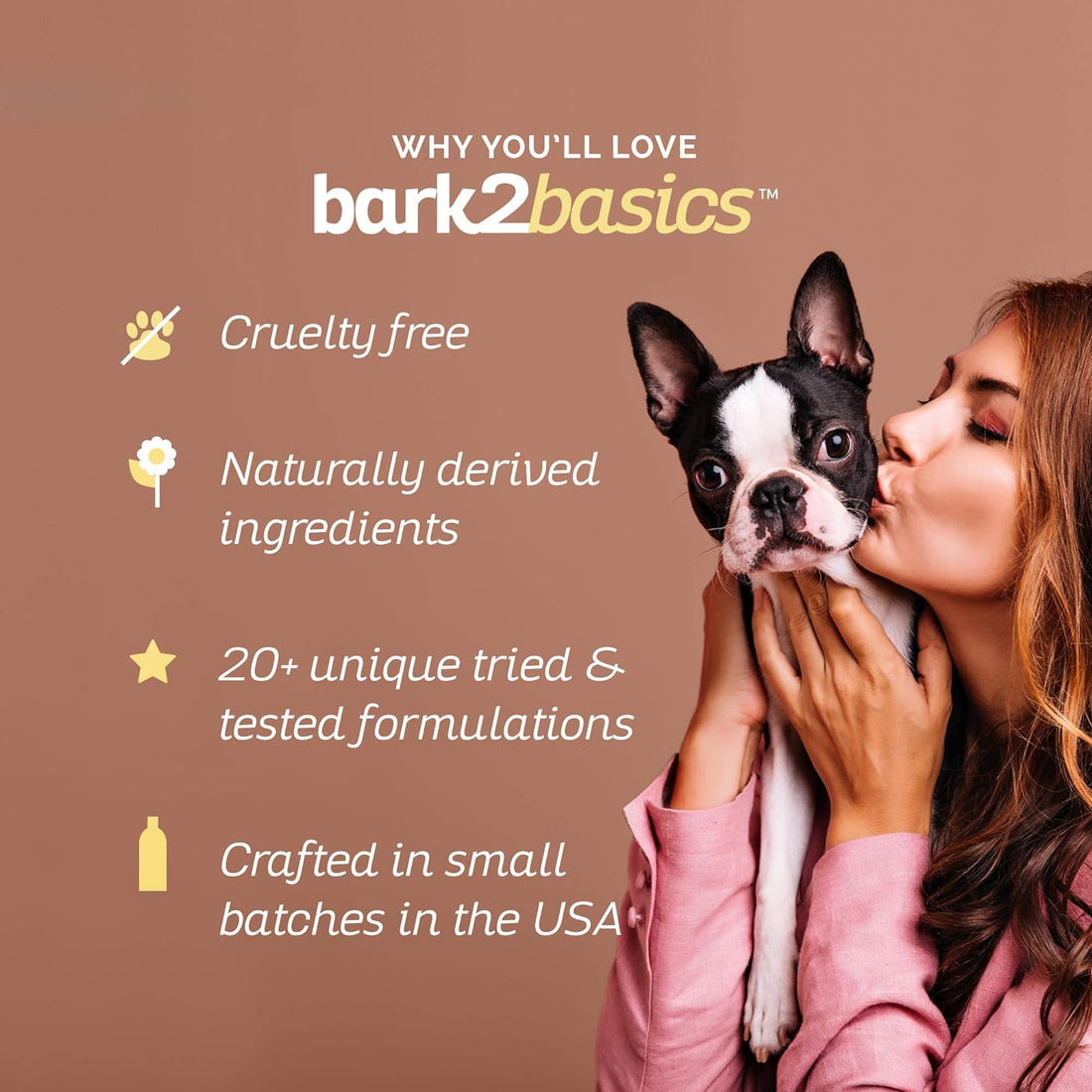 Bark 2 Basics Re-Moisture Dog Conditioner, 1 Gallon