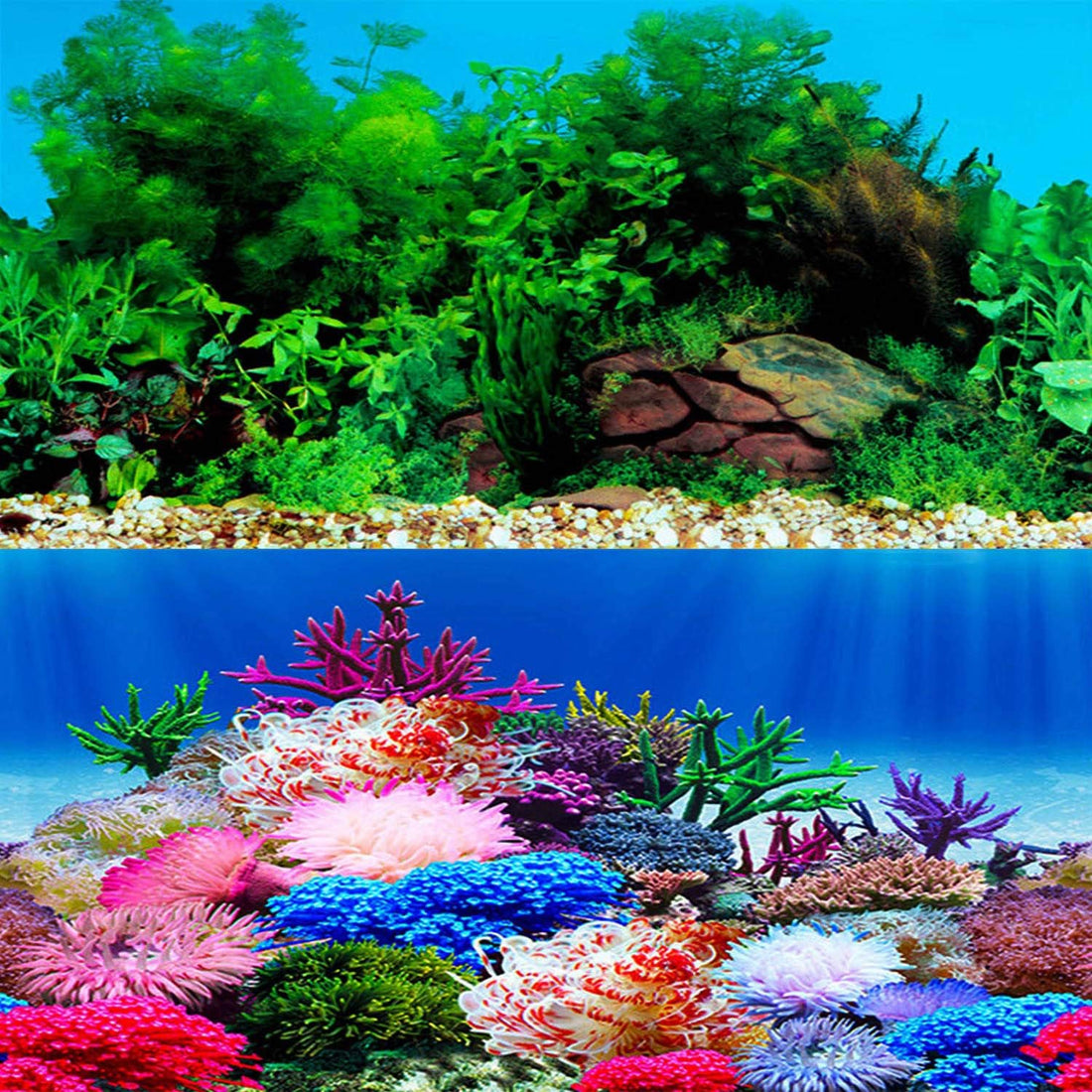 ELEBOX Aquarium Background Poster